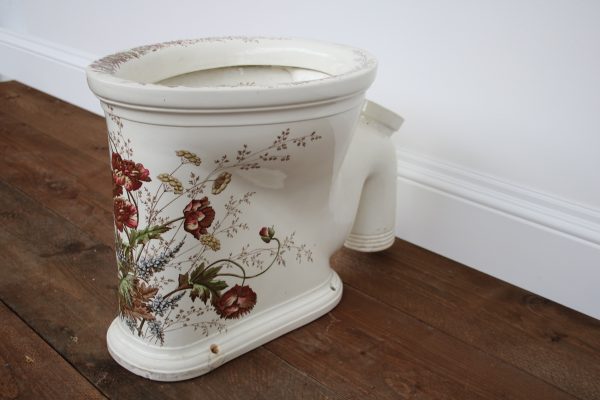The Carbula an antique victorian polychrome toilet by George Farmiloe and Sons-0