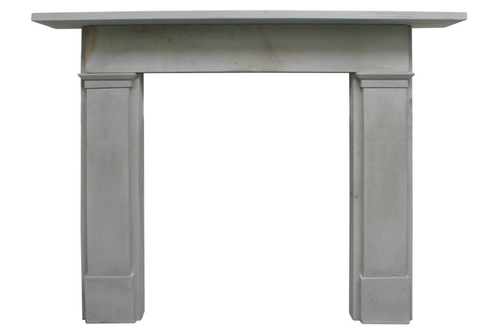 Small reclaimed stone fire surround-0